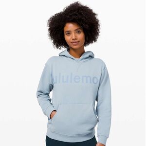 Lululemon Blue Chambray All Yours Graphic Hoodie Size 4